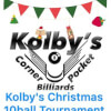 Flyer, Kolby's Corner Pocket Christman Tournament