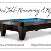 Flyer for Pool Table Service from Krome Kue Repair Arkansas