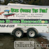 Maine Home Recreation Pool Table Moving Trailer