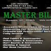 Master Billiards Business Card, Plaistow, NH