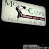 Signage at McCue's Billiards of Keene, NH
