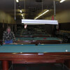 Inside the Men's Club Pool Hall in Chickasha, OK