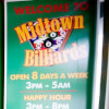 Midtown Billiards Banner, Little Rock, AR