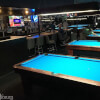 Row of Pool Tables at Mr Lucky's Billiards of Torrance, CA