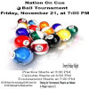 Nation on Cue 8-Ball Tournament Flyer, Weirton, WV