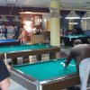 Shooting Pool at the Billiard Room of New Mexico Tech