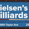 Springfield, IL Nielsen's Billiards Business Card