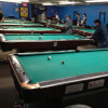 Shooting Pool at Olympia Billiards of Jackson Heights, NY