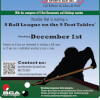 Paradise Pool League Phoenix, AZ Flyer