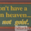 A Sign at Players Billiards Café Eatontown, NJ