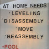 Sign Advertising Pool Table Service by Players Billiards NJ