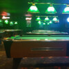 Row of Pool Tables at Q's Billiards & Eatery of Boise, ID