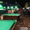 Shooting Pool at Q's Billiards & Eatery of Boise, ID