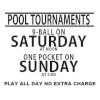 Flyer for Pool Tournaments at Raytown Pool Hall in Raytown, MO