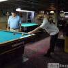 Don and Doug Brink Shooting Billiards at Raytown Recreation