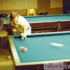 Don Brink Shooting Pool at Raytown Recreation