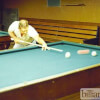 Don Brink Shooting Pool at Raytown Recreation