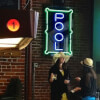 Socializing at the Rialto Poolroom Bar & Cafe Portland, OR