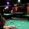 Shooting Pool at Rialto Poolroom Bar & Cafe Tigard, OR