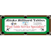 Rick's Billiard Tables Scarborough, ON Flyer