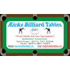 Rick's Billiard Tables Scarborough, ON Logo Flyer