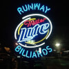 Miller Lite Sign at Runway Billiards of Mobile, AL