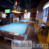 Shooting Pool at Sam's Billiards of Portland, OR