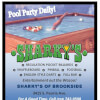 Ad for Sharky's Pool Hall in Tulsa, OK