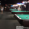 Shooting Pool at Sharky's of Tulsa, OK