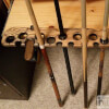 Pool Cue Holder from Shoot'n Dirty Billiard Accessories Portland, OR