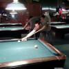 Playing Billiards at Slick Willie's San Antonio, TX