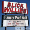 Sign at Slick Willie's 6808 NW Expressway Oklahoma City