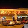 Slick Willie's Webster, TX Storefront at Night