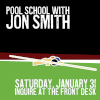 Society Billiards NY Jon Smith Pool School Flyer