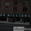 Storefront at Soho Billiards of New York, NY