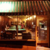 Looking in at Southern Billiards in Starkville, MS