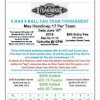 Steakhorse Restaurant & Billiards Tournament Flyer