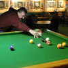 Playing Pool at Super Cue Billiards Lower Sackville, NS