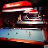 Playing Pool at The Clydesdale in Pocatello, ID