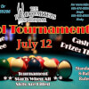 The Headquarters Sports Bar Pool Tournament Flyer, Jackson, MS