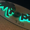 Tropical 128 Billiards Sign  New York, NY Storefront