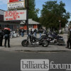 Outside of the Old Warden's Bar & Grill in Lewiston, ME