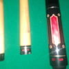 Signed/Dated BMC Candy Apple Red Cue - Dated 2012-12-01