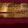 Candy Apple Red Pool Cue Signed and Dated