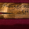 Candy Apple Red Pool Cue Signed and Dated