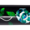 An Early Version of a BMC Blue Glass Rose Cue with White Rings
