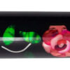 BMC Glass Rose Pool Cue with Pink Rose