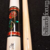 BMC Glass Rose Cue with Black Dot Shaft