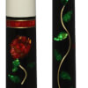 BMC Glass Rose Black/Red Pool Cue with Carbon Pro Shaft