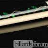 BMC Glass Rose Pool Cue Forearm